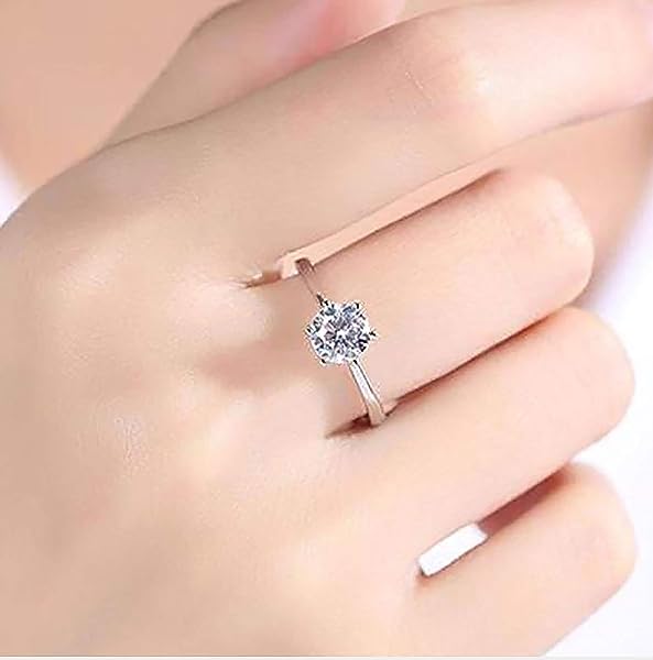 1-Carat-White-Gold-Plating-Lab-Created-Round-Cubic-Zirconia-Solitaire-Ring-Promise-Ring-Engagement-Ring-Wedding-Ring-f-B08SJWBQQ8-4 1-Carat-White-Gold-Plating-Lab-Created-Round-Cubic-Zirconia-Solitaire-Ring-Promise-Ring-Engagement-Ring-Wedding-Ring-f-B08SJWBQQ8-4