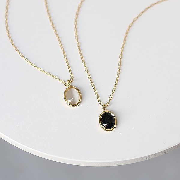 14K-Gold-Plated-White-or-Black-Oval-Onyx-Pendant-Necklace-B0B729RQY6-3 14K-Gold-Plated-White-or-Black-Oval-Onyx-Pendant-Necklace-B0B729RQY6-3