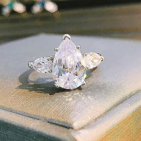 3-Stone-Pear-Cut-Teardrop-Main-Stone-3-Carat-Cubic-Zirconia-Fashion-or-Engagement-Ring-B0BSMR3J5L-5 3-Stone-Pear-Cut-Teardrop-Main-Stone-3-Carat-Cubic-Zirconia-Fashion-or-Engagement-Ring-B0BSMR3J5L-5