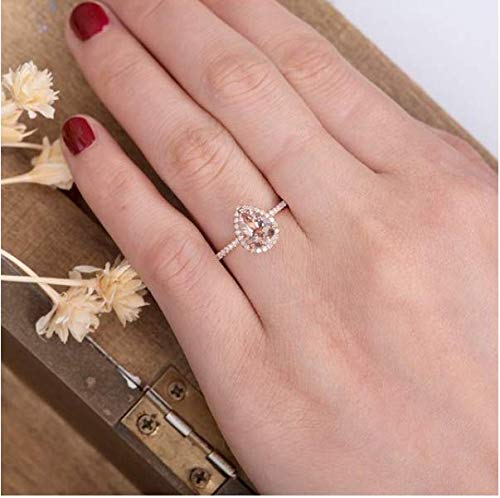 Alexs-Wish-List-Cordula-Womens-PromiseEngagementWeddingFashion-Ring-Rose-Gold-Plating-Pear-Shaped-Halo-Style-Crea-B07SWYX3GG-6 Alexs-Wish-List-Cordula-Womens-PromiseEngagementWeddingFashion-Ring-Rose-Gold-Plating-Pear-Shaped-Halo-Style-Crea-B07SWYX3GG-6