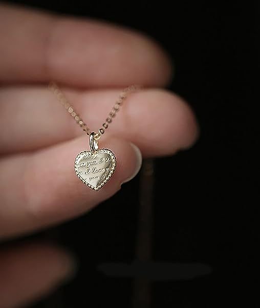 Dainty-Heart-Pendant-with-Engraved-Recurring-I-Love-You-18K-Gold-Over-Sterling-Silver-B0C43XVZ3F-3 Dainty-Heart-Pendant-with-Engraved-Recurring-I-Love-You-18K-Gold-Over-Sterling-Silver-B0C43XVZ3F-3