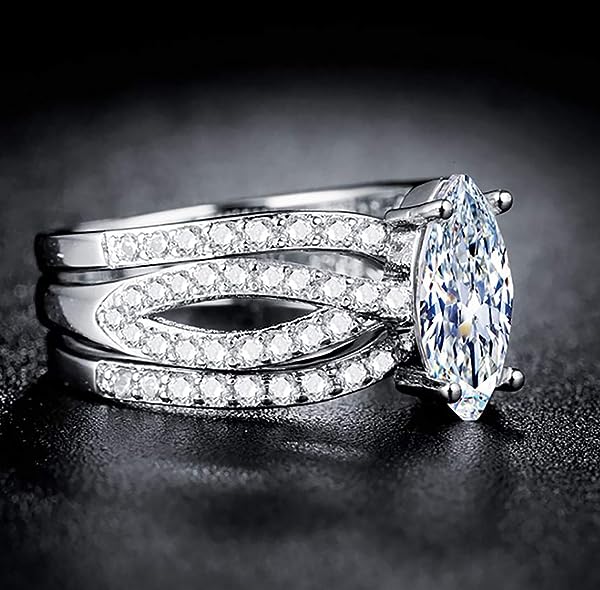 Engagement-Promise-Wedding-Ring-Set-for-Women-White-Gold-Tone-Gold-Tone-Marquise-Cut-Solitaire-15-Ct-AAA-Zirconia-wit-B08SFK5P88-3 Engagement-Promise-Wedding-Ring-Set-for-Women-White-Gold-Tone-Gold-Tone-Marquise-Cut-Solitaire-15-Ct-AAA-Zirconia-wit-B08SFK5P88-3