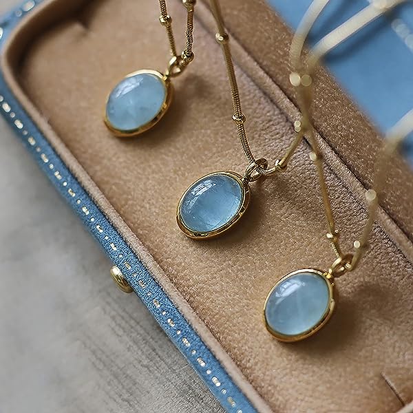 Genuine-Aquamarine-Oval-Pendant-Necklace-with-18K-Gold-Filled-Chain-B0B72BY3WX-4 Genuine-Aquamarine-Oval-Pendant-Necklace-with-18K-Gold-Filled-Chain-B0B72BY3WX-4