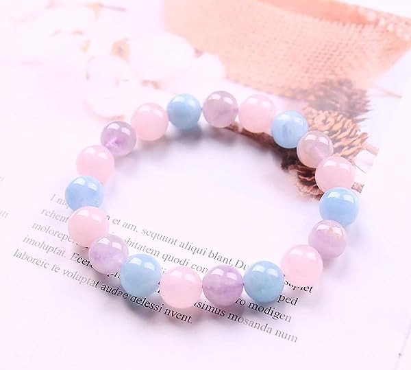 Natural-Amethyst-Aquamarine-Morganite-Carnelian-Strawberry-Rose-Phantom-Tigers-Eye-Stone-Quartz-Round-Beads-Stretch-Brac-B084QDNMC4-6 Natural-Amethyst-Aquamarine-Morganite-Carnelian-Strawberry-Rose-Phantom-Tigers-Eye-Stone-Quartz-Round-Beads-Stretch-Brac-B084QDNMC4-6