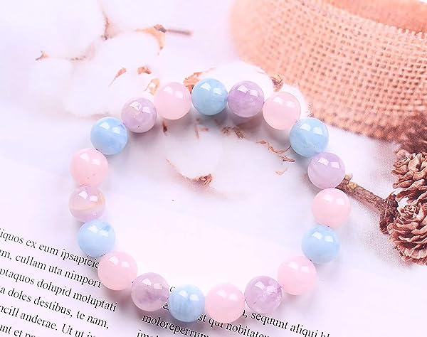 Natural-Amethyst-Aquamarine-Morganite-Carnelian-Strawberry-Rose-Phantom-Tigers-Eye-Stone-Quartz-Round-Beads-Stretch-Brac-B084QDNMC4-9 Natural-Amethyst-Aquamarine-Morganite-Carnelian-Strawberry-Rose-Phantom-Tigers-Eye-Stone-Quartz-Round-Beads-Stretch-Brac-B084QDNMC4-9