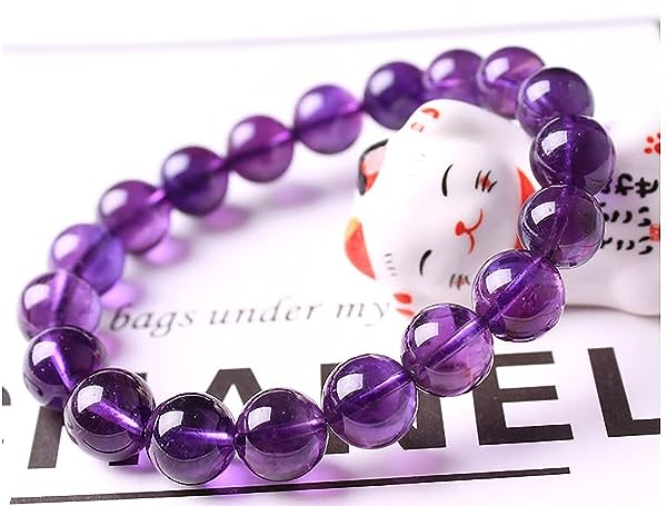 Natural-Amethyst-Morganite-Moonstone-Labradorite-Strawberry-Quartz-Rose-Quartz-Garnet-Round-Beads-Stretch-Bracelets-He-B0B8V28TBG-4 Natural-Amethyst-Morganite-Moonstone-Labradorite-Strawberry-Quartz-Rose-Quartz-Garnet-Round-Beads-Stretch-Bracelets-He-B0B8V28TBG-4