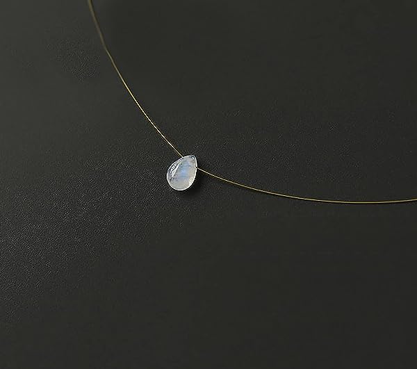 Pear-Shaped-Dainty-Natural-Moonstone-Thin-Thread-Necklace-Minimalist-Necklace-Invisible-Choker-Chain-B0BWGMSY7D-7 Pear-Shaped-Dainty-Natural-Moonstone-Thin-Thread-Necklace-Minimalist-Necklace-Invisible-Choker-Chain-B0BWGMSY7D-7