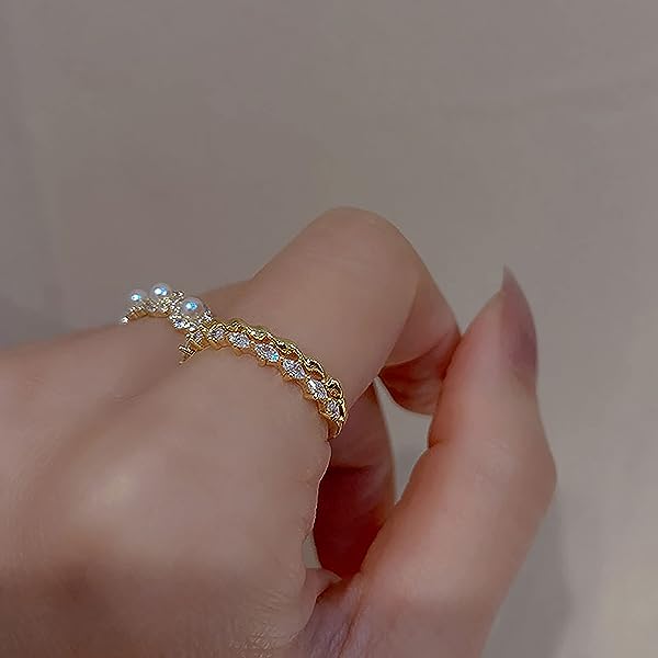 Pearls-and-Cubic-Zirconia-Dainty-Multistone-Adjustable-Rings-18K-Gold-Plated-Zirconia-Adjustable-B0BWFT83XT-5 Pearls-and-Cubic-Zirconia-Dainty-Multistone-Adjustable-Rings-18K-Gold-Plated-Zirconia-Adjustable-B0BWFT83XT-5