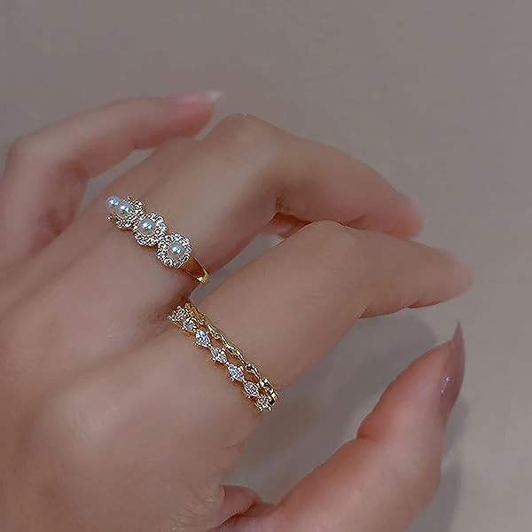 Pearls-and-Cubic-Zirconia-Dainty-Multistone-Adjustable-Rings-18K-Gold-Plated-Zirconia-Adjustable-B0BWFT83XT-6 Pearls-and-Cubic-Zirconia-Dainty-Multistone-Adjustable-Rings-18K-Gold-Plated-Zirconia-Adjustable-B0BWFT83XT-6