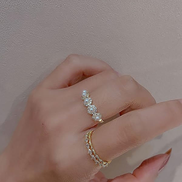 Pearls-and-Cubic-Zirconia-Dainty-Multistone-Adjustable-Rings-18K-Gold-Plated-Zirconia-Adjustable-B0BWFT83XT-7 Pearls-and-Cubic-Zirconia-Dainty-Multistone-Adjustable-Rings-18K-Gold-Plated-Zirconia-Adjustable-B0BWFT83XT-7