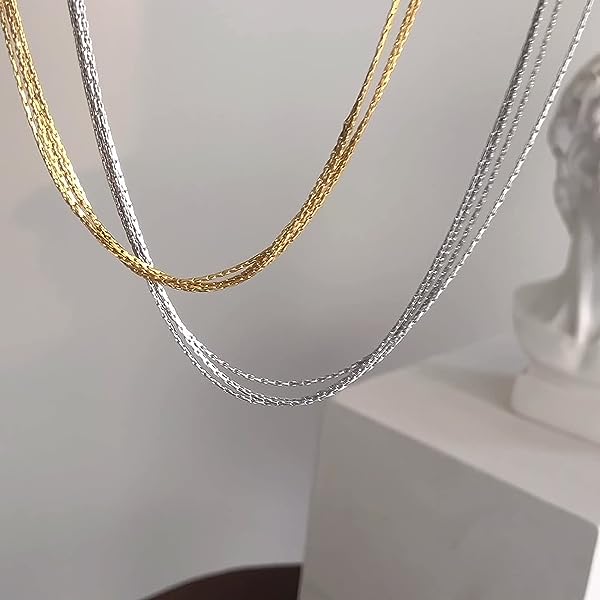 Stylish-4-Layers-14K-Gold-Plated-Gold-Tone-or-White-Gold-Tone-Choker-Chain-Necklace-Fashionable-Multi-Strand-Necklace-B0BW3GGZL4-5 Stylish-4-Layers-14K-Gold-Plated-Gold-Tone-or-White-Gold-Tone-Choker-Chain-Necklace-Fashionable-Multi-Strand-Necklace-B0BW3GGZL4-5