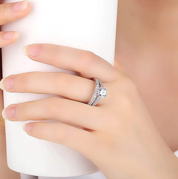 Wedding-Rings-for-Women-Engagement-Ring-Set-1Ct-Round-Solitaire-Bridal-Set-AAA-Cz-Size-5-12-B087YK94HL-9 Wedding-Rings-for-Women-Engagement-Ring-Set-1Ct-Round-Solitaire-Bridal-Set-AAA-Cz-Size-5-12-B087YK94HL-9