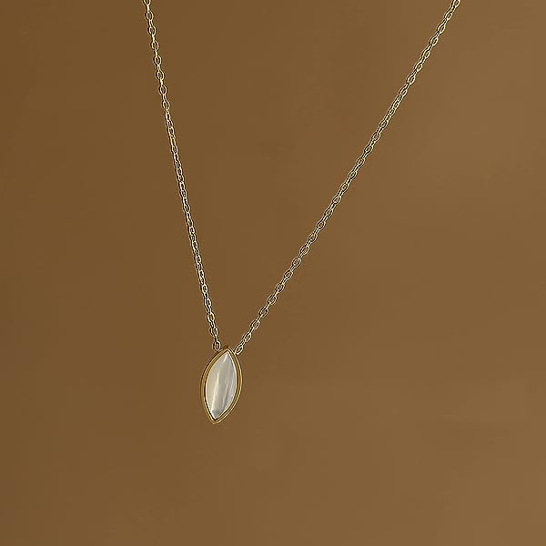 White-Seashell-Marquise-Pendant-Necklace-with-18K-Gold-Plating-Chain-B0BWGKFJH8-6 White-Seashell-Marquise-Pendant-Necklace-with-18K-Gold-Plating-Chain-B0BWGKFJH8-6