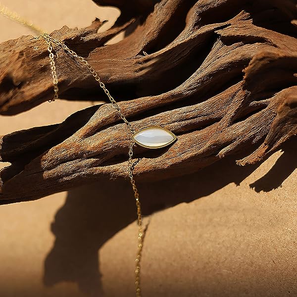 White-Seashell-Marquise-Pendant-Necklace-with-18K-Gold-Plating-Chain-B0BWGKFJH8-8 White-Seashell-Marquise-Pendant-Necklace-with-18K-Gold-Plating-Chain-B0BWGKFJH8-8